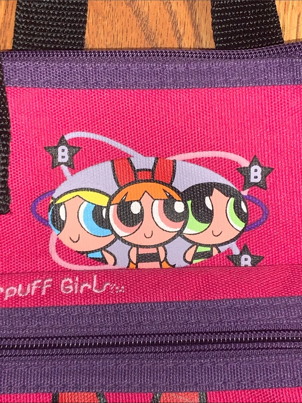 VINTAGE Y2K POWERPUFF GIRLS 2000 CARTOON NETWORK BAG